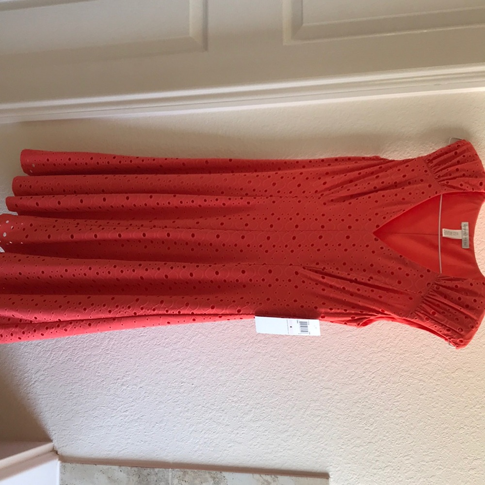 London Times Coral Dress